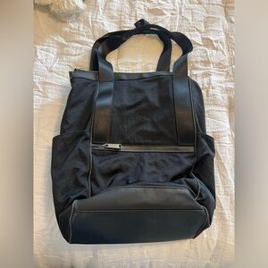 Black Athleta Slim Backpack